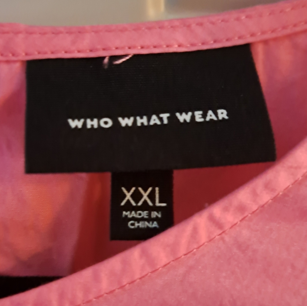 Pink Ruffled Mini Dress - Picture 2 of 3